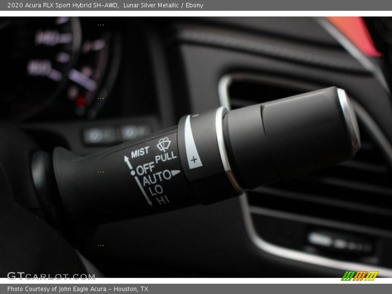 Controls of 2020 RLX Sport Hybrid SH-AWD