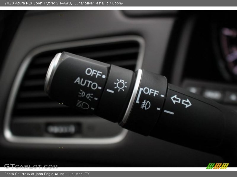 Controls of 2020 RLX Sport Hybrid SH-AWD