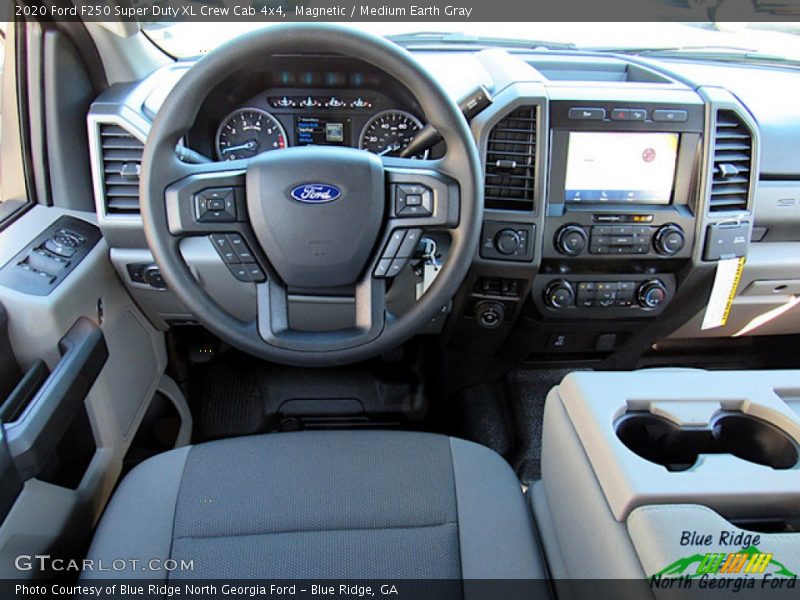 Magnetic / Medium Earth Gray 2020 Ford F250 Super Duty XL Crew Cab 4x4