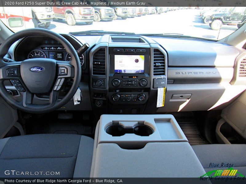 Magnetic / Medium Earth Gray 2020 Ford F250 Super Duty XL Crew Cab 4x4