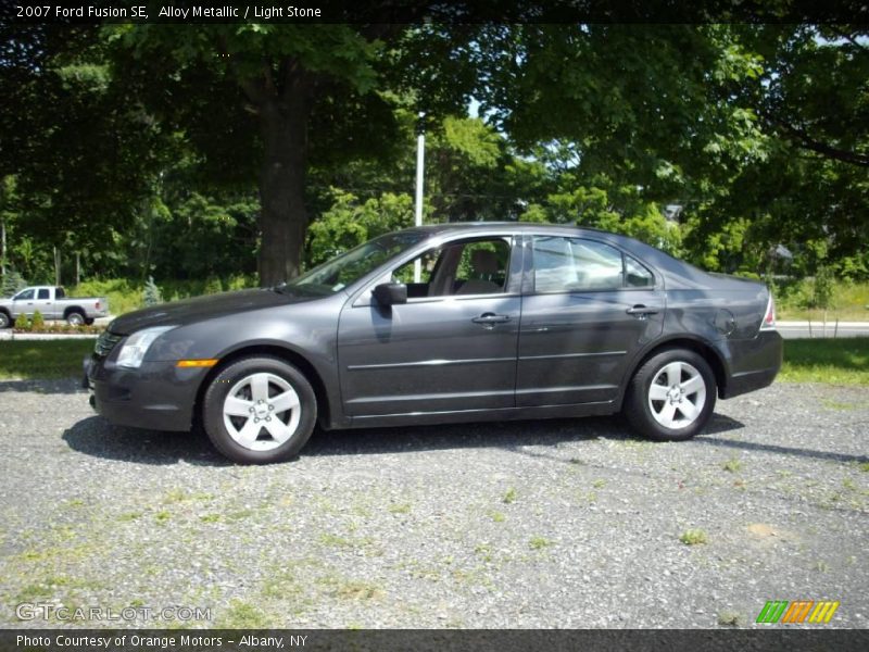 Alloy Metallic / Light Stone 2007 Ford Fusion SE