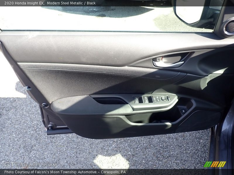 Modern Steel Metallic / Black 2020 Honda Insight EX
