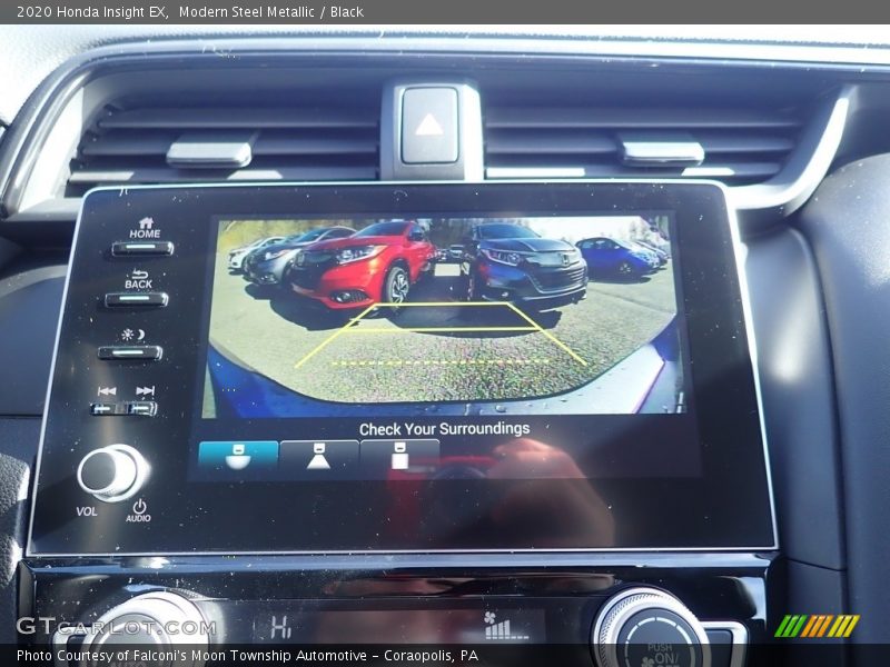 Modern Steel Metallic / Black 2020 Honda Insight EX