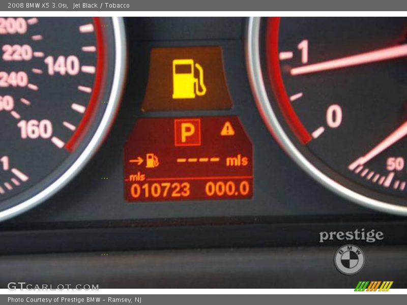 Jet Black / Tobacco 2008 BMW X5 3.0si