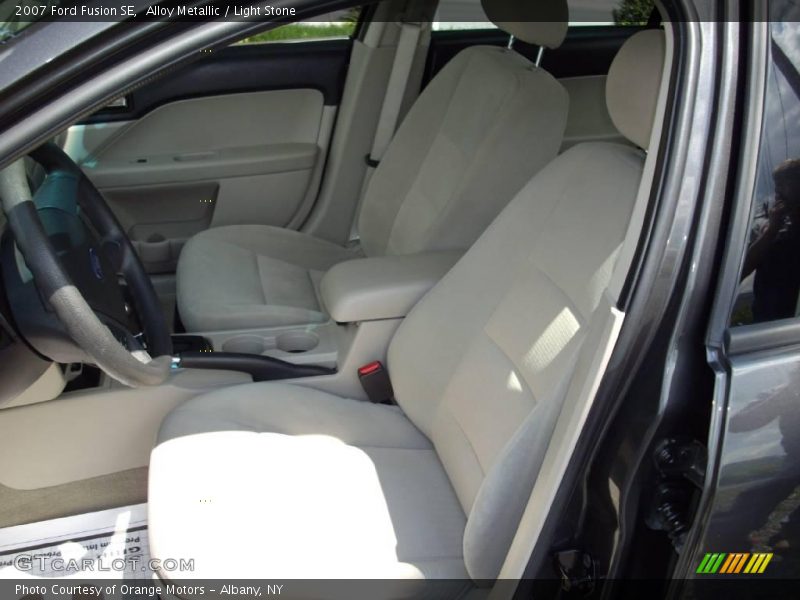 Alloy Metallic / Light Stone 2007 Ford Fusion SE