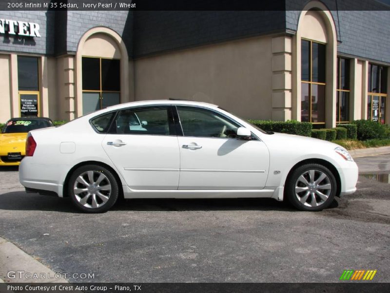 Ivory Pearl / Wheat 2006 Infiniti M 35 Sedan