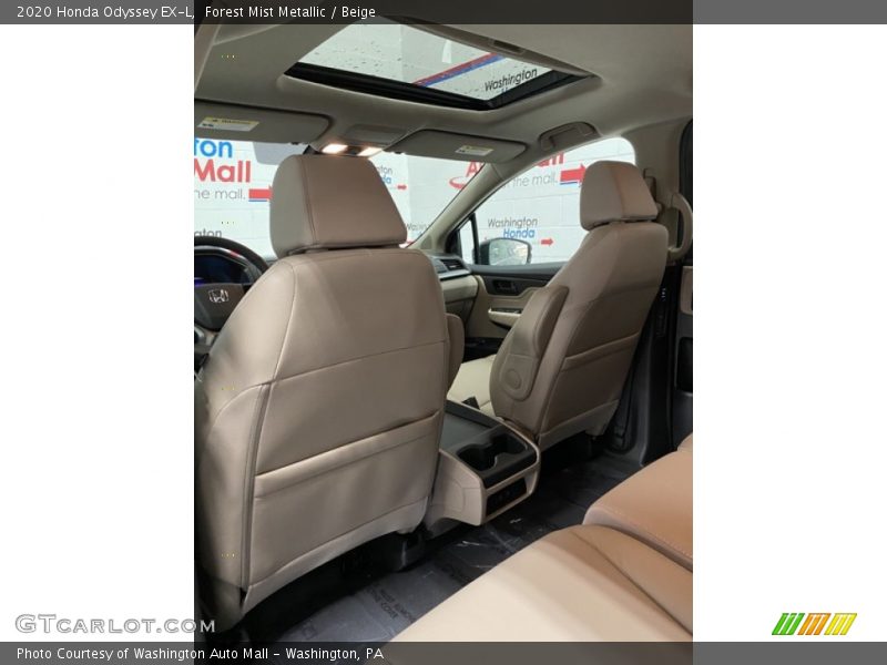 Forest Mist Metallic / Beige 2020 Honda Odyssey EX-L