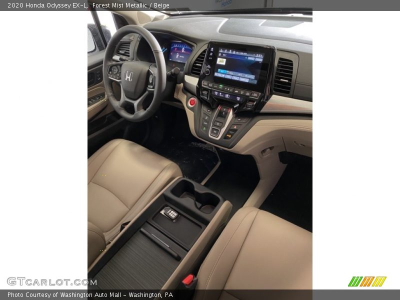 Forest Mist Metallic / Beige 2020 Honda Odyssey EX-L