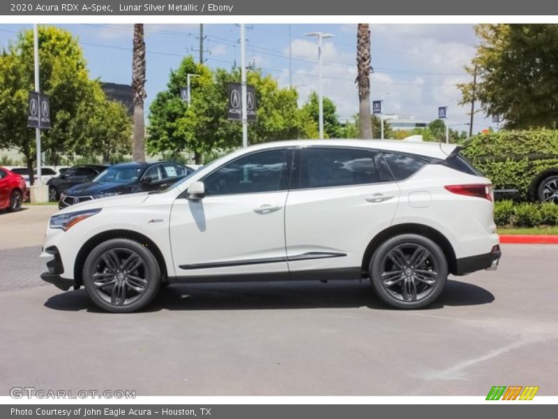 Lunar Silver Metallic / Ebony 2020 Acura RDX A-Spec