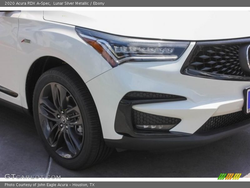 Lunar Silver Metallic / Ebony 2020 Acura RDX A-Spec