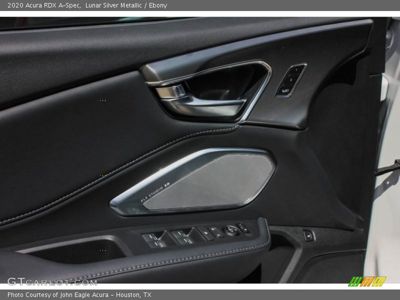 Lunar Silver Metallic / Ebony 2020 Acura RDX A-Spec