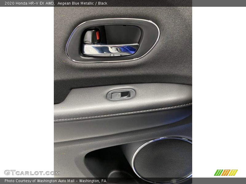 Aegean Blue Metallic / Black 2020 Honda HR-V EX AWD