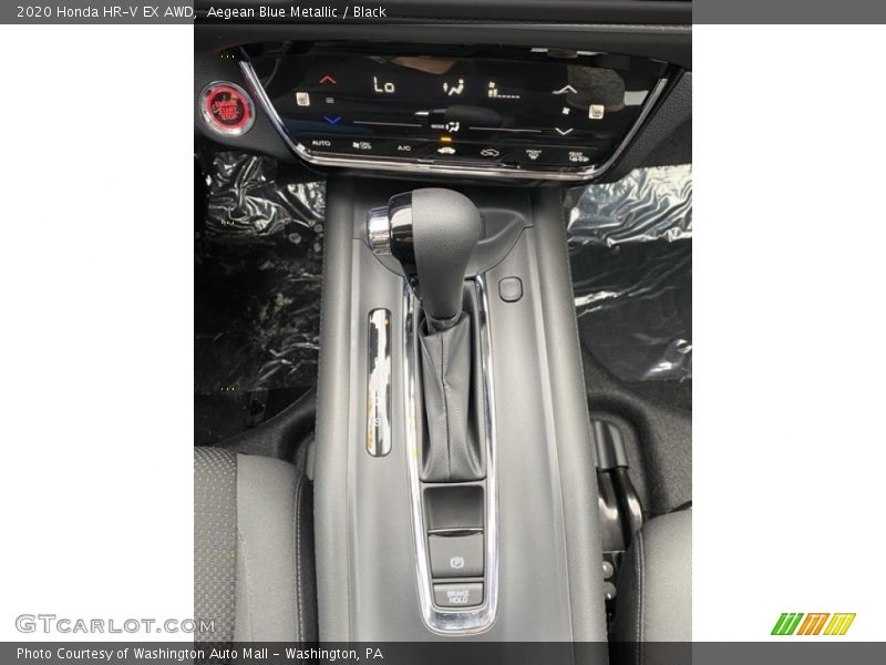 Aegean Blue Metallic / Black 2020 Honda HR-V EX AWD