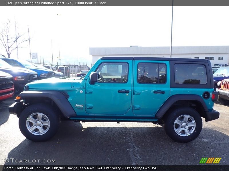Bikini Pearl / Black 2020 Jeep Wrangler Unlimited Sport 4x4