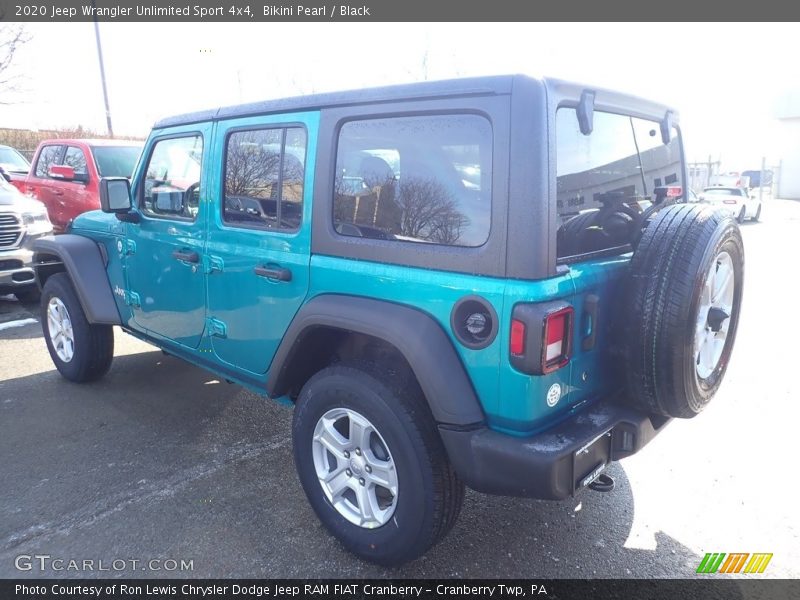 Bikini Pearl / Black 2020 Jeep Wrangler Unlimited Sport 4x4