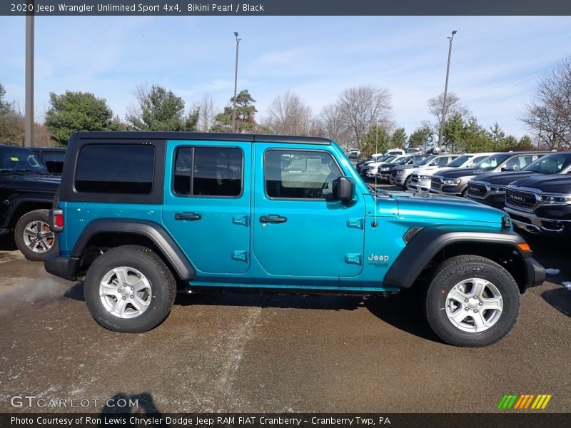 Bikini Pearl / Black 2020 Jeep Wrangler Unlimited Sport 4x4