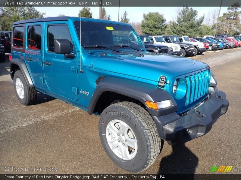 Bikini Pearl / Black 2020 Jeep Wrangler Unlimited Sport 4x4