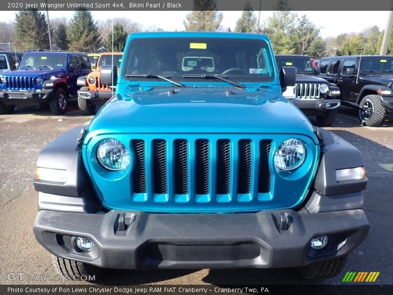Bikini Pearl / Black 2020 Jeep Wrangler Unlimited Sport 4x4