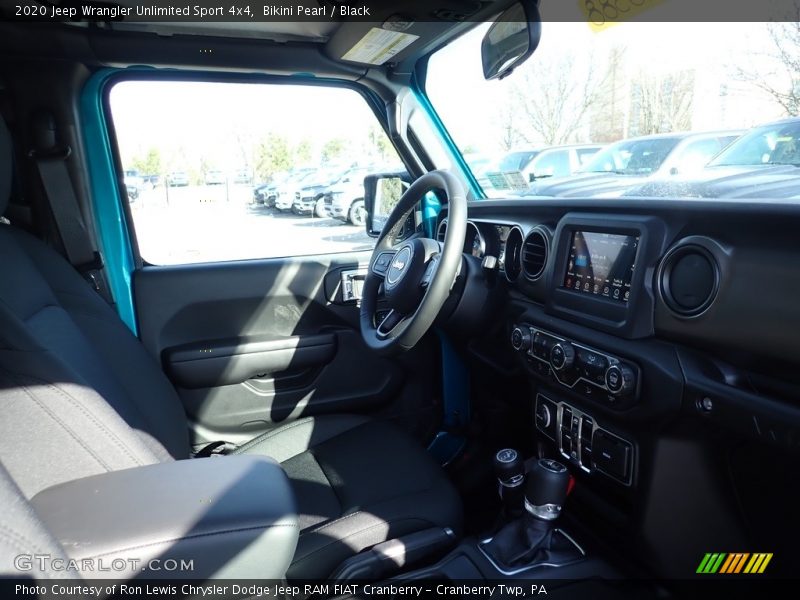 Bikini Pearl / Black 2020 Jeep Wrangler Unlimited Sport 4x4