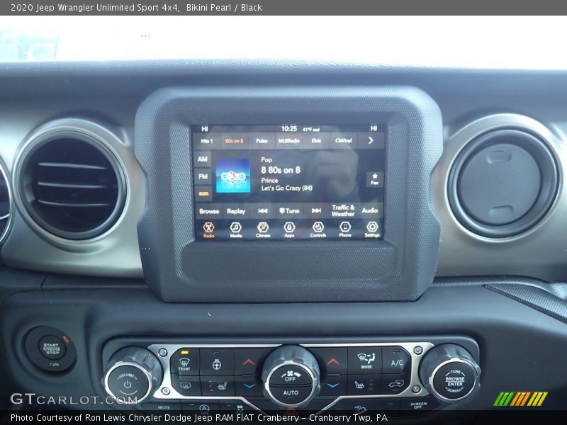 Bikini Pearl / Black 2020 Jeep Wrangler Unlimited Sport 4x4