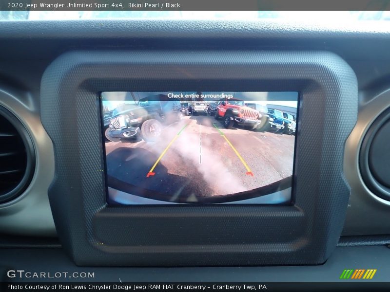 Bikini Pearl / Black 2020 Jeep Wrangler Unlimited Sport 4x4