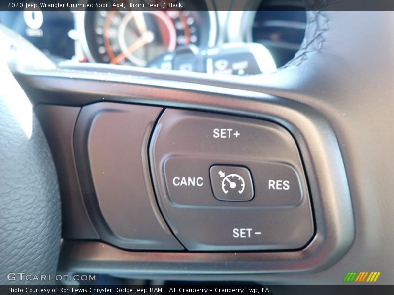 Bikini Pearl / Black 2020 Jeep Wrangler Unlimited Sport 4x4