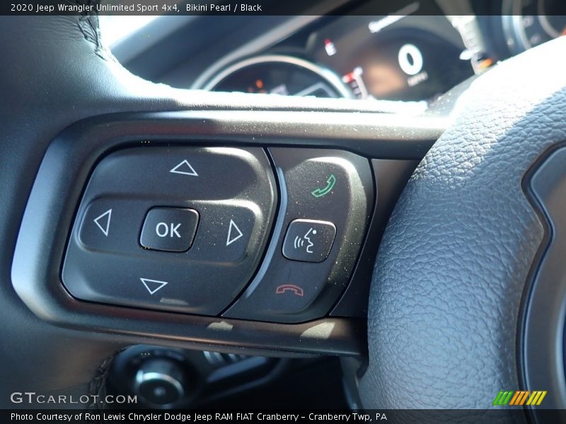 Bikini Pearl / Black 2020 Jeep Wrangler Unlimited Sport 4x4