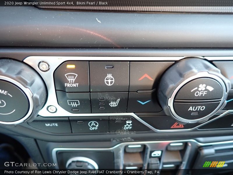 Bikini Pearl / Black 2020 Jeep Wrangler Unlimited Sport 4x4