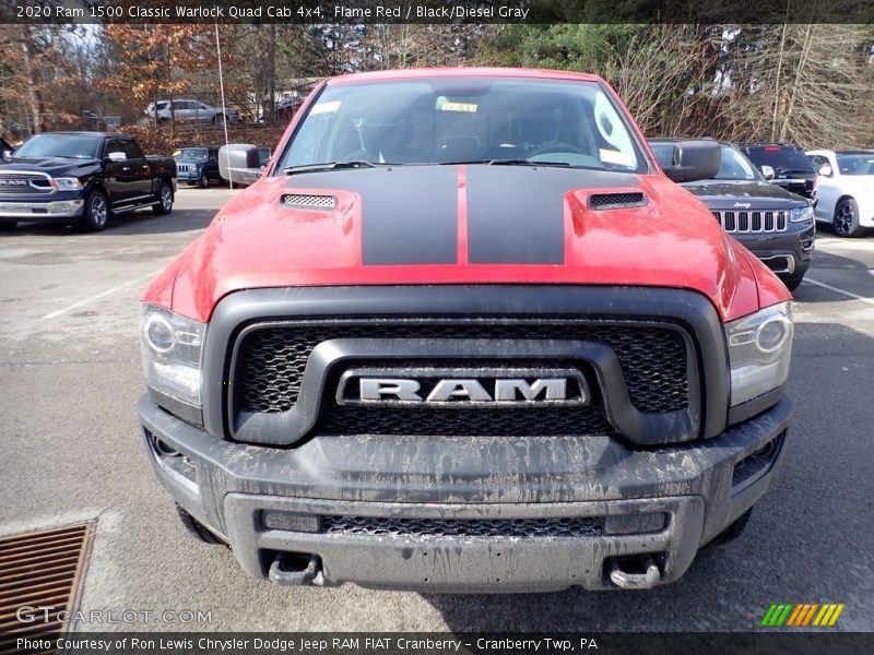 Flame Red / Black/Diesel Gray 2020 Ram 1500 Classic Warlock Quad Cab 4x4