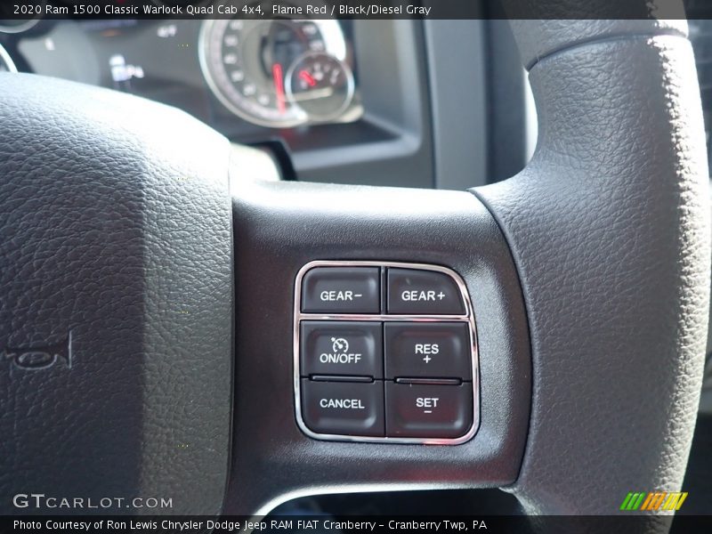 Flame Red / Black/Diesel Gray 2020 Ram 1500 Classic Warlock Quad Cab 4x4