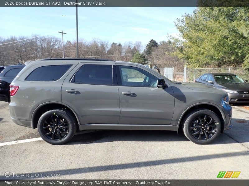 Destroyer Gray / Black 2020 Dodge Durango GT AWD