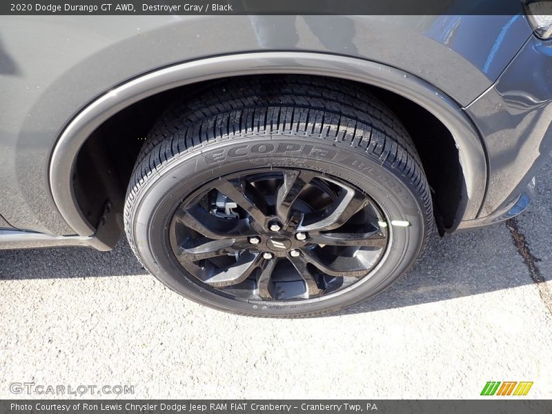 Destroyer Gray / Black 2020 Dodge Durango GT AWD