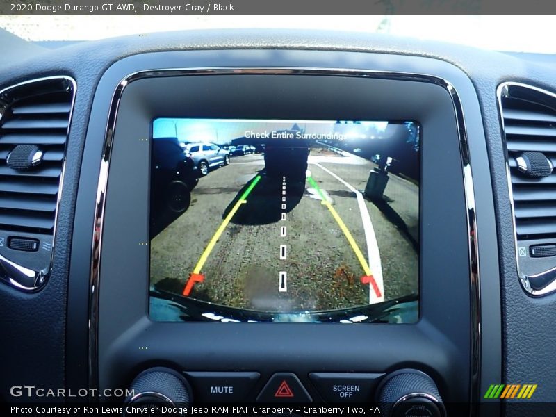 Destroyer Gray / Black 2020 Dodge Durango GT AWD
