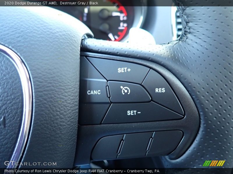 Destroyer Gray / Black 2020 Dodge Durango GT AWD