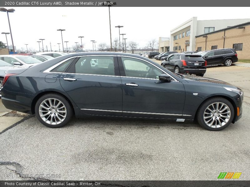 Shadow Metallic / Jet Black 2020 Cadillac CT6 Luxury AWD
