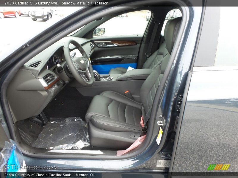 Shadow Metallic / Jet Black 2020 Cadillac CT6 Luxury AWD