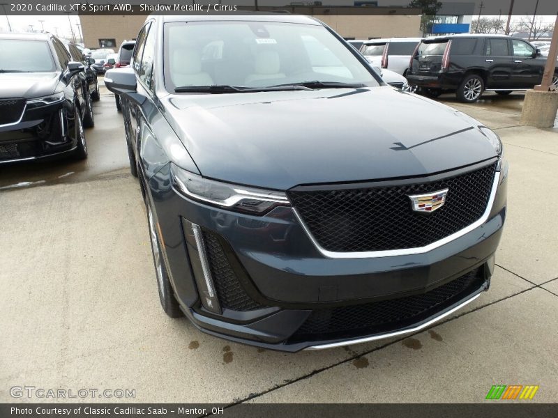 Shadow Metallic / Cirrus 2020 Cadillac XT6 Sport AWD