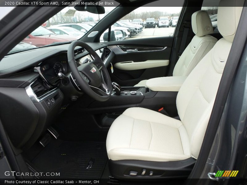 Satin Steel Metallic / Jet Black 2020 Cadillac XT6 Sport AWD