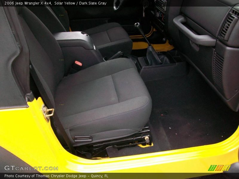 Solar Yellow / Dark Slate Gray 2006 Jeep Wrangler X 4x4