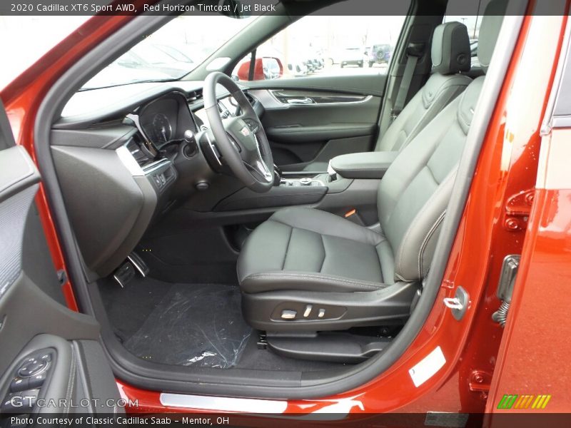 Red Horizon Tintcoat / Jet Black 2020 Cadillac XT6 Sport AWD