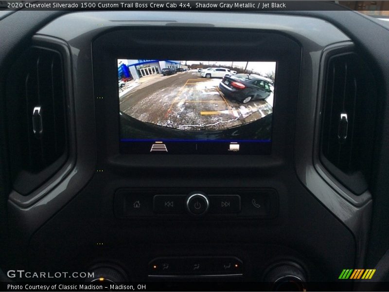 Shadow Gray Metallic / Jet Black 2020 Chevrolet Silverado 1500 Custom Trail Boss Crew Cab 4x4