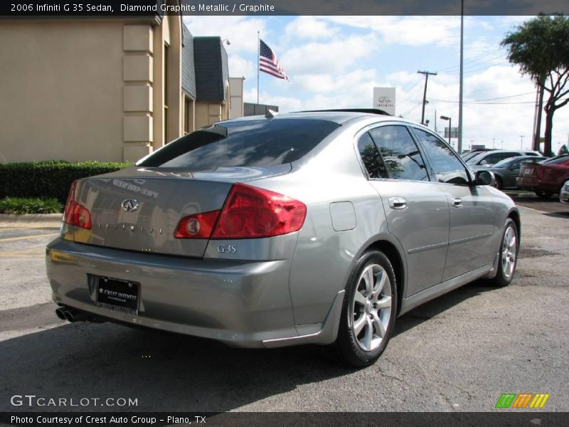 Diamond Graphite Metallic / Graphite 2006 Infiniti G 35 Sedan