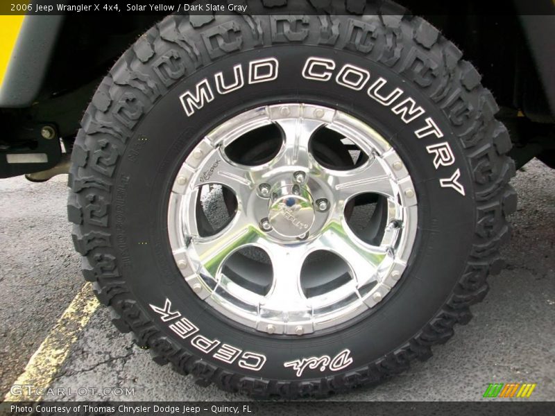 Solar Yellow / Dark Slate Gray 2006 Jeep Wrangler X 4x4