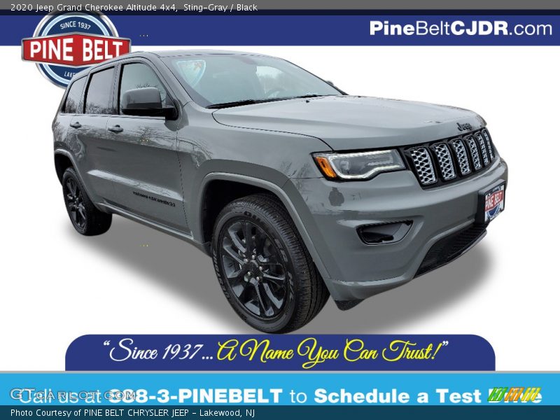 Sting-Gray / Black 2020 Jeep Grand Cherokee Altitude 4x4