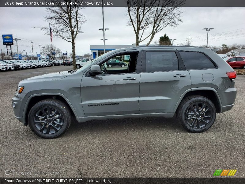 Sting-Gray / Black 2020 Jeep Grand Cherokee Altitude 4x4
