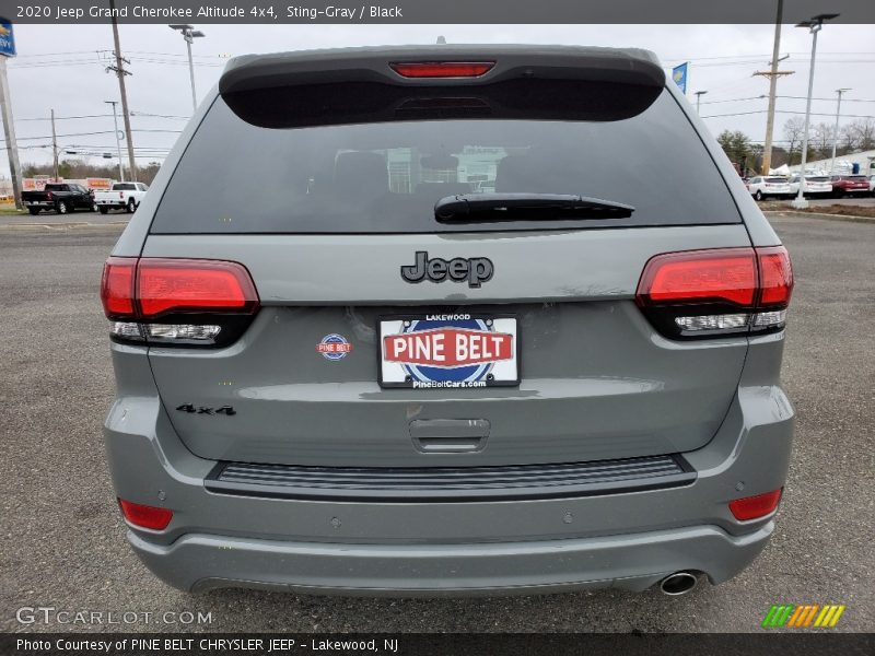 Sting-Gray / Black 2020 Jeep Grand Cherokee Altitude 4x4