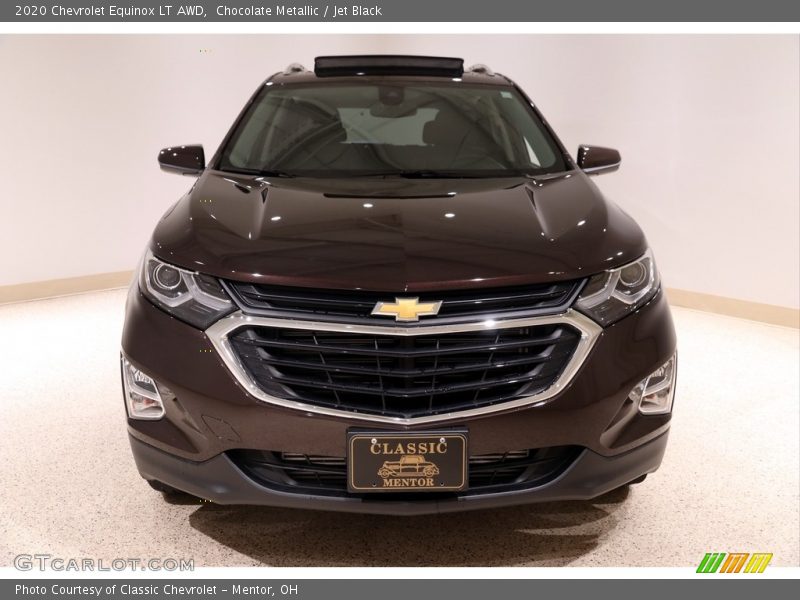 Chocolate Metallic / Jet Black 2020 Chevrolet Equinox LT AWD