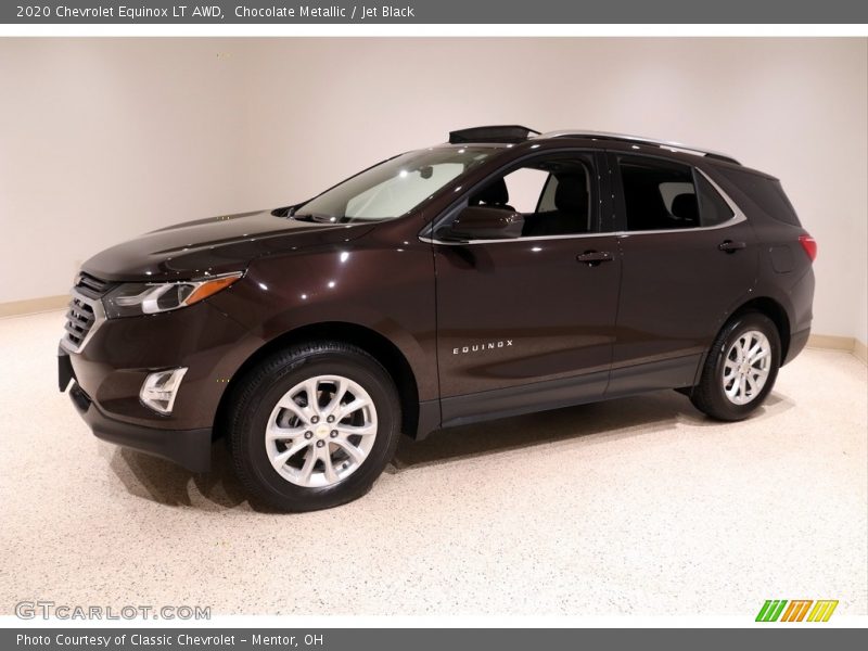 Chocolate Metallic / Jet Black 2020 Chevrolet Equinox LT AWD