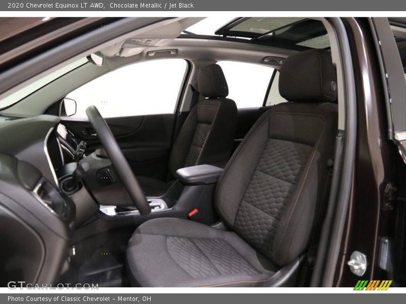 Chocolate Metallic / Jet Black 2020 Chevrolet Equinox LT AWD