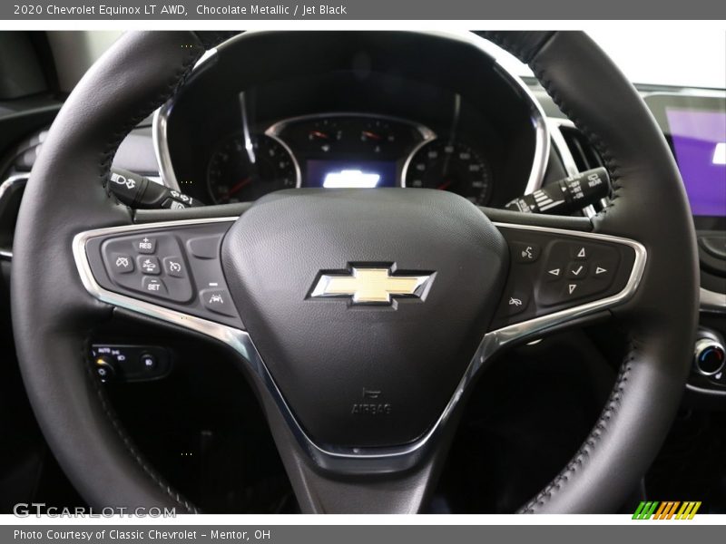 Chocolate Metallic / Jet Black 2020 Chevrolet Equinox LT AWD
